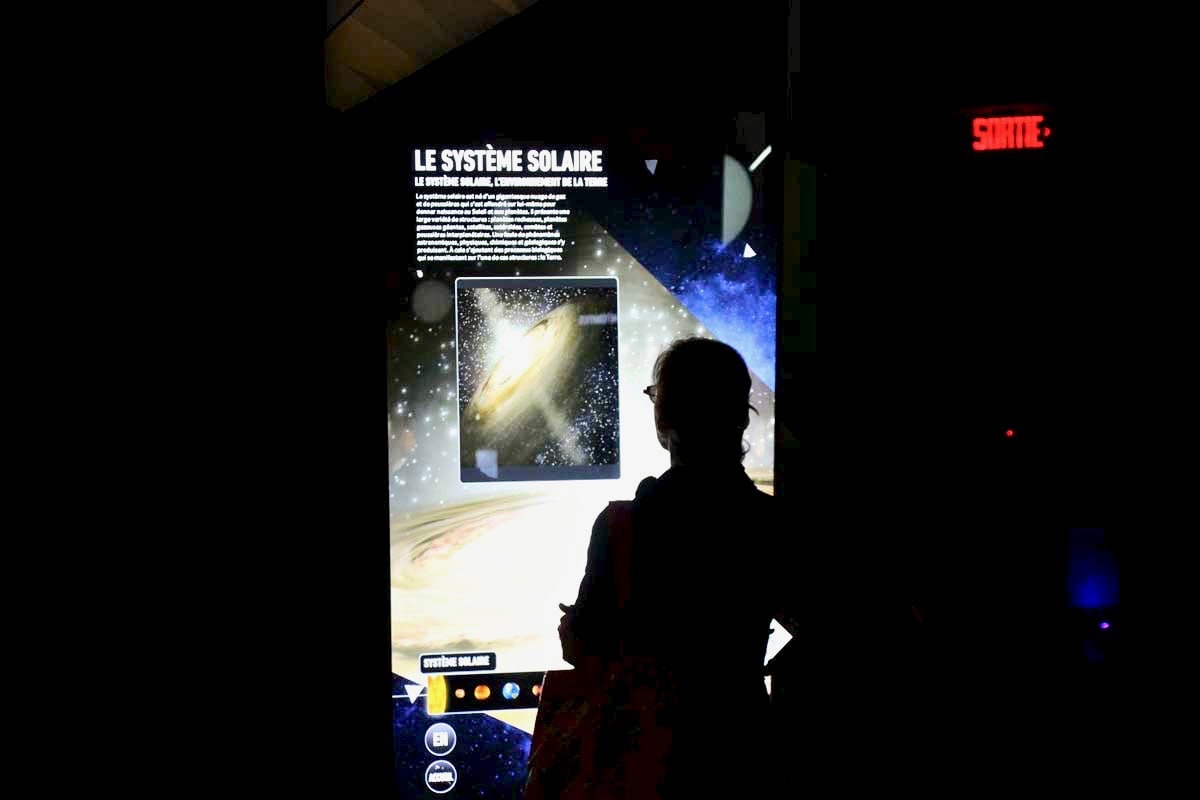 Découverte au Planetarium