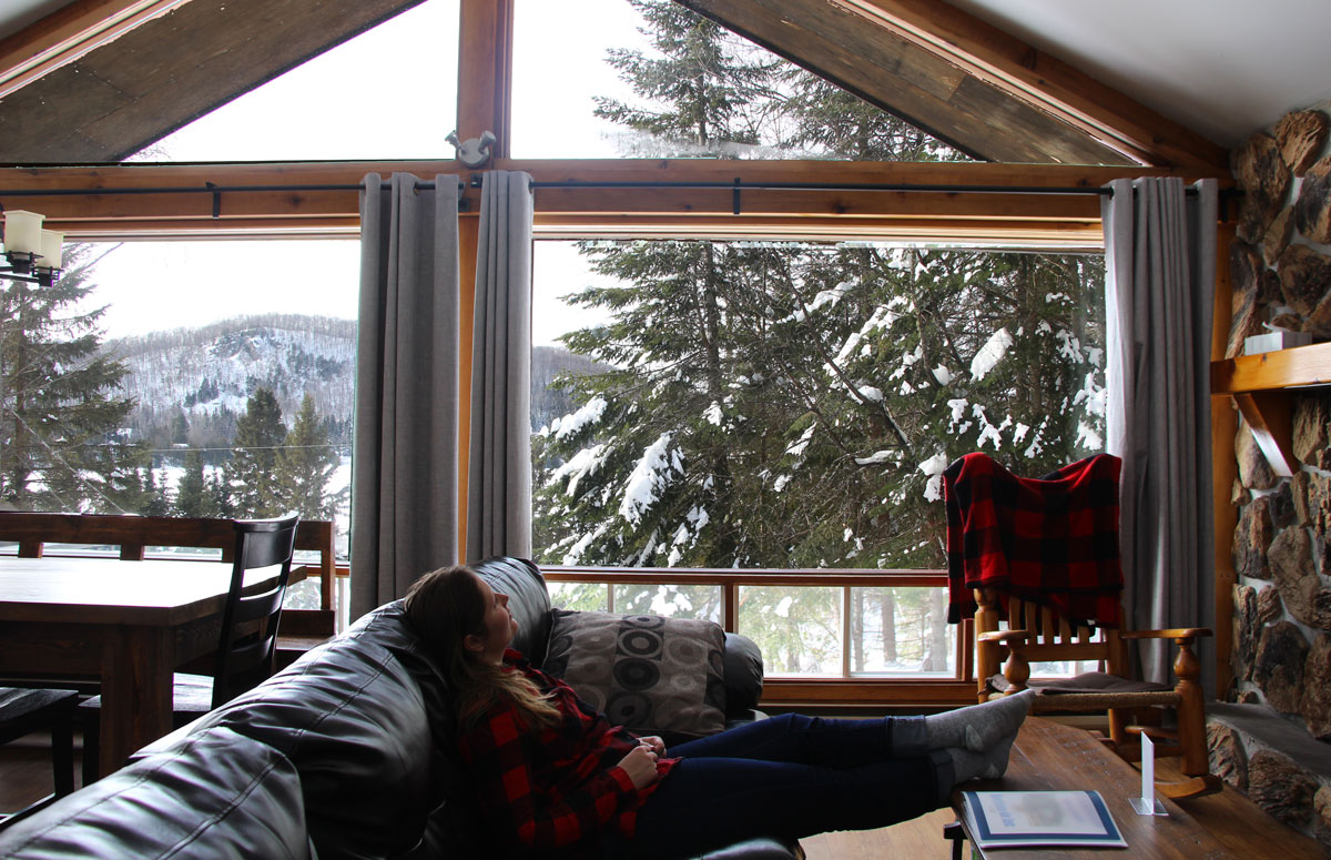 chalet Laurentides Airbnb