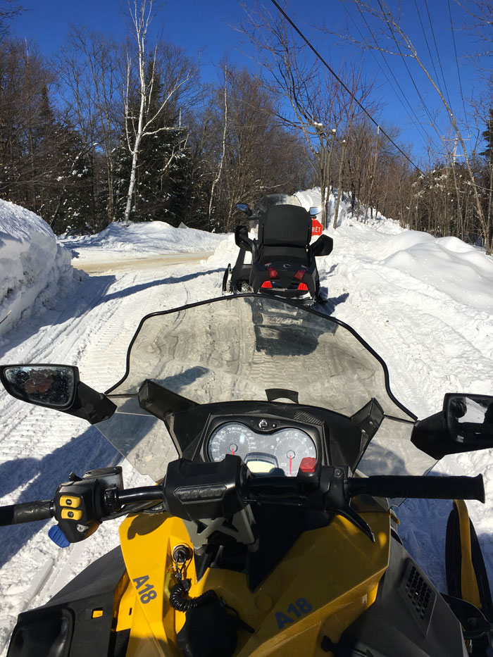 balade motoneige Arctic Aventure laurentides