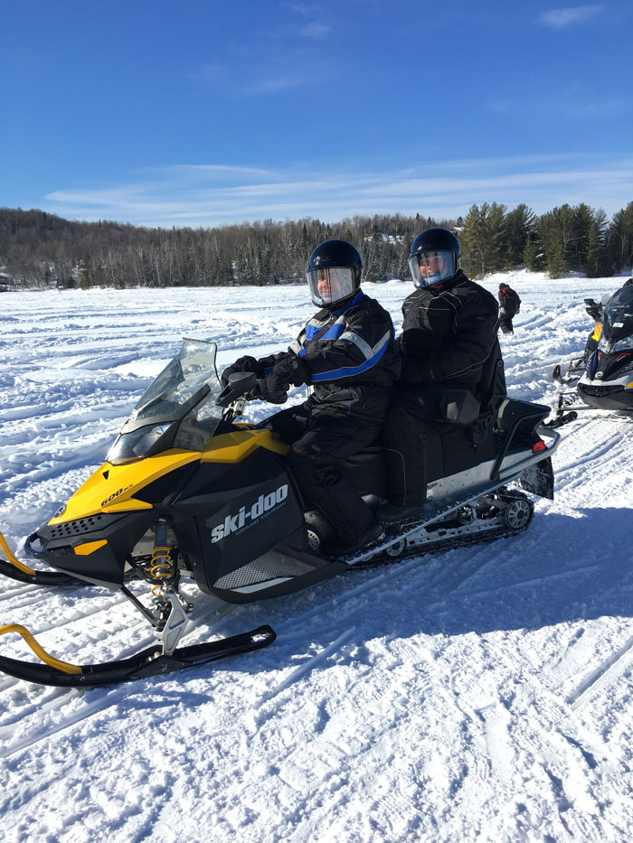 balade motoneige Arctic Aventure laurentides