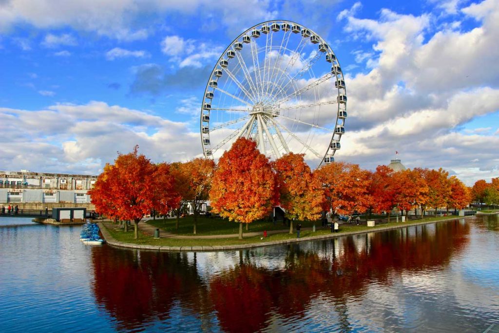 grande roue montreal automne