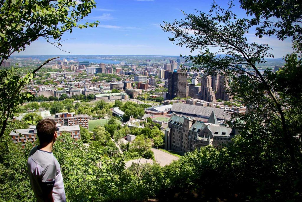 vue montreal mont royal