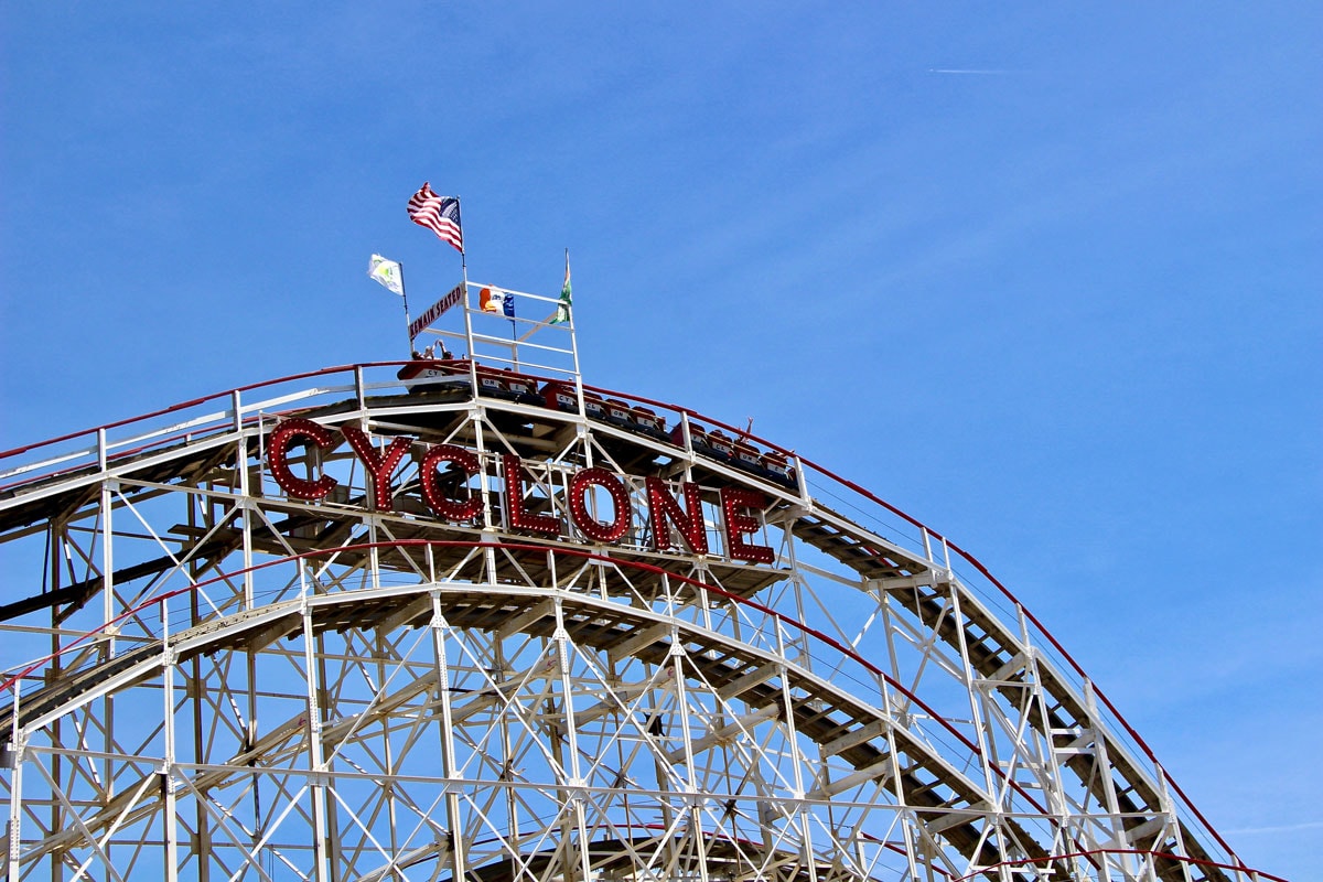 Cyclone manege Coney Island Brooklyn New York