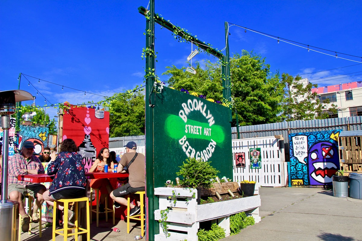 Installation Beergarden Visiter Brooklyn en 2 jours