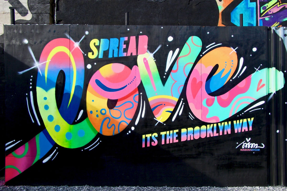 Street Art Brooklyn Art Urbain LOVE New York