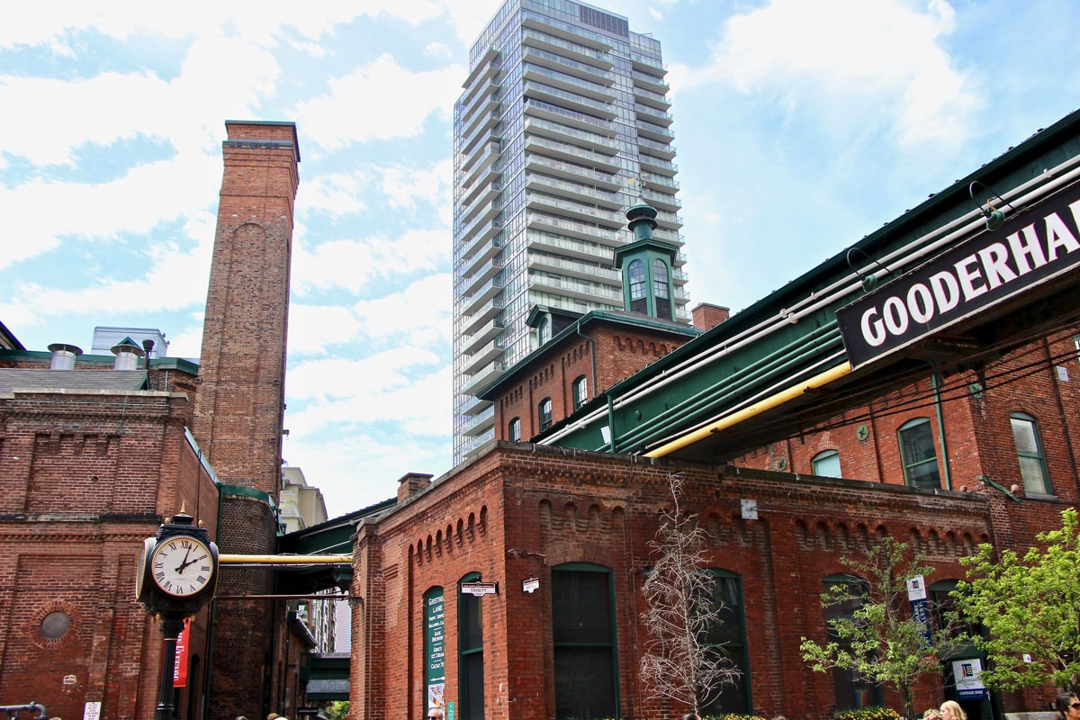 Architecture Distillery District Toronto