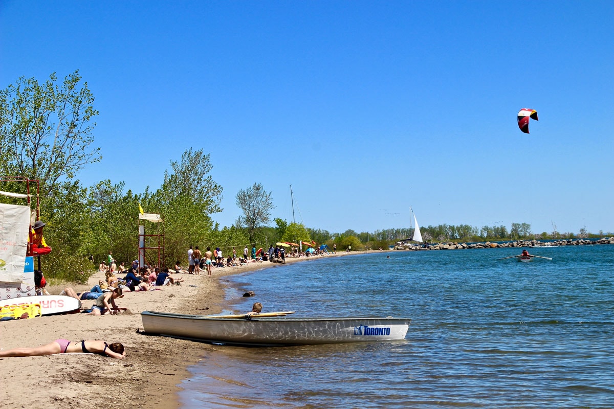 Plage iles de Toronto