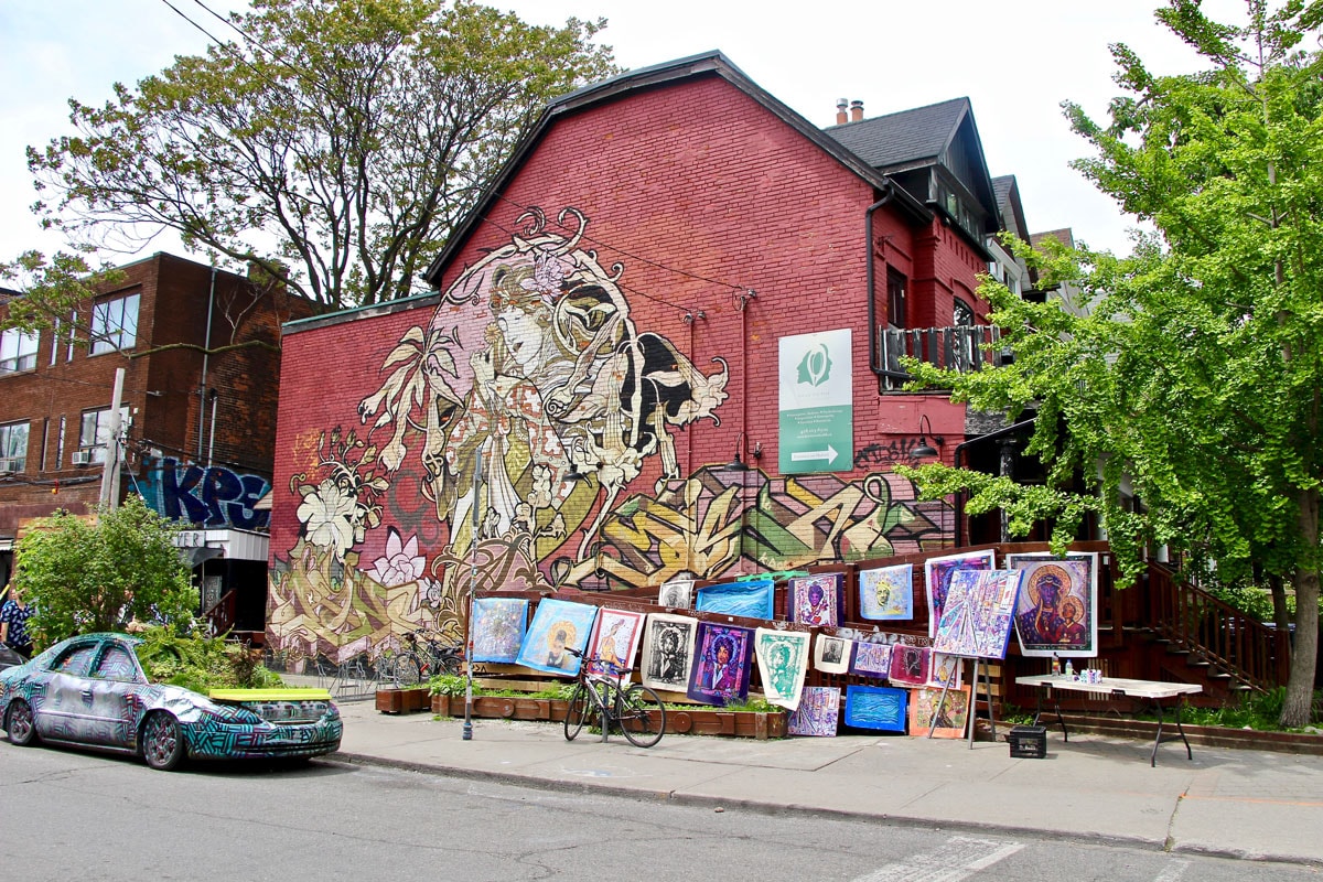 Rue Kensington Market Toronto