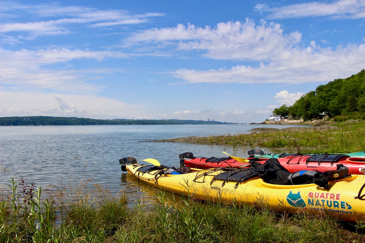 tour kayak ile d'orleans