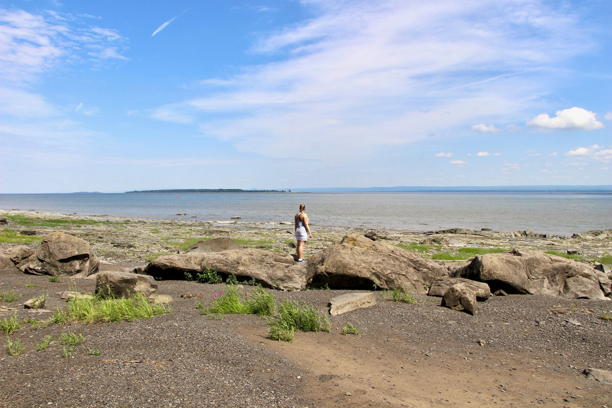 plage ile d'orleans