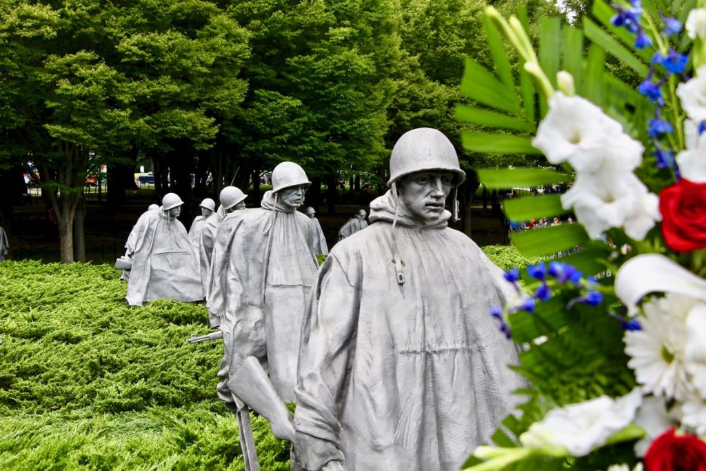 Korean War Veterans Memorial Washington