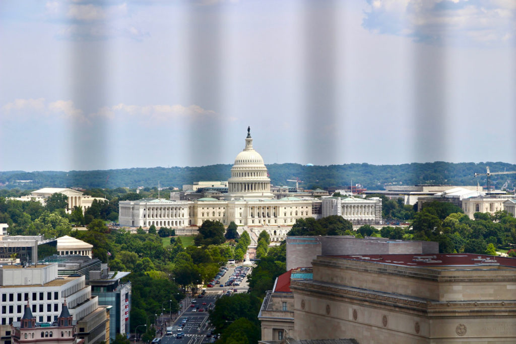 vue capitole Old Post Office Tower Washington