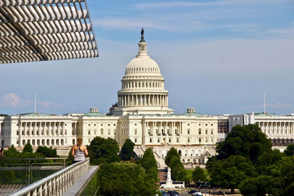 vue capitole Newseum Washington