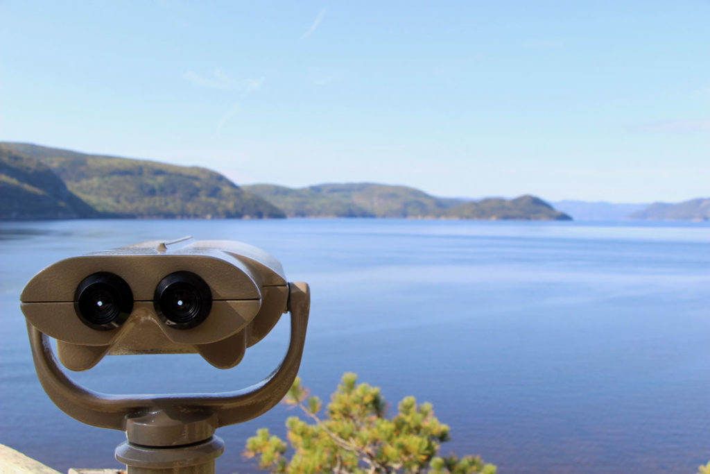 vue halte des belugas Fjord-du-Saguenay Canada