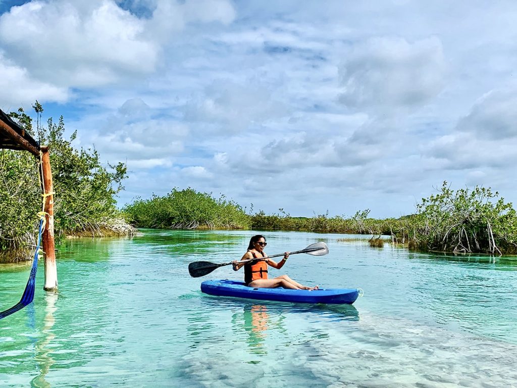 Kayak Rapides de Bacalar