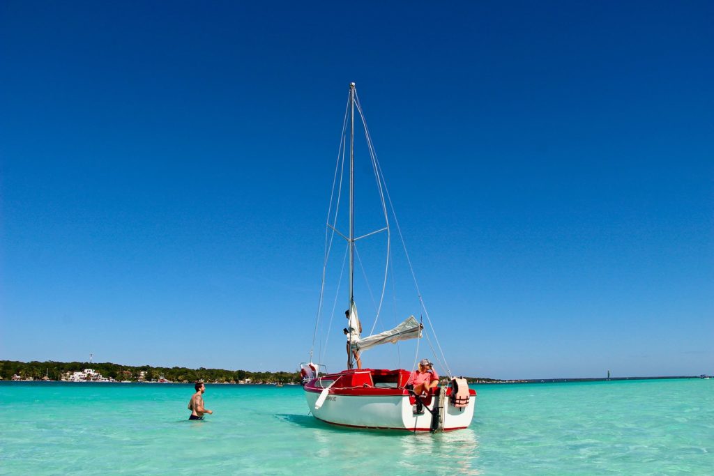 Sailing Colibri Voilier Lagune Bacalar