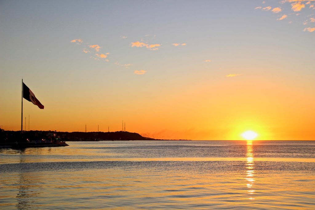 Coucher de soleil Campeche