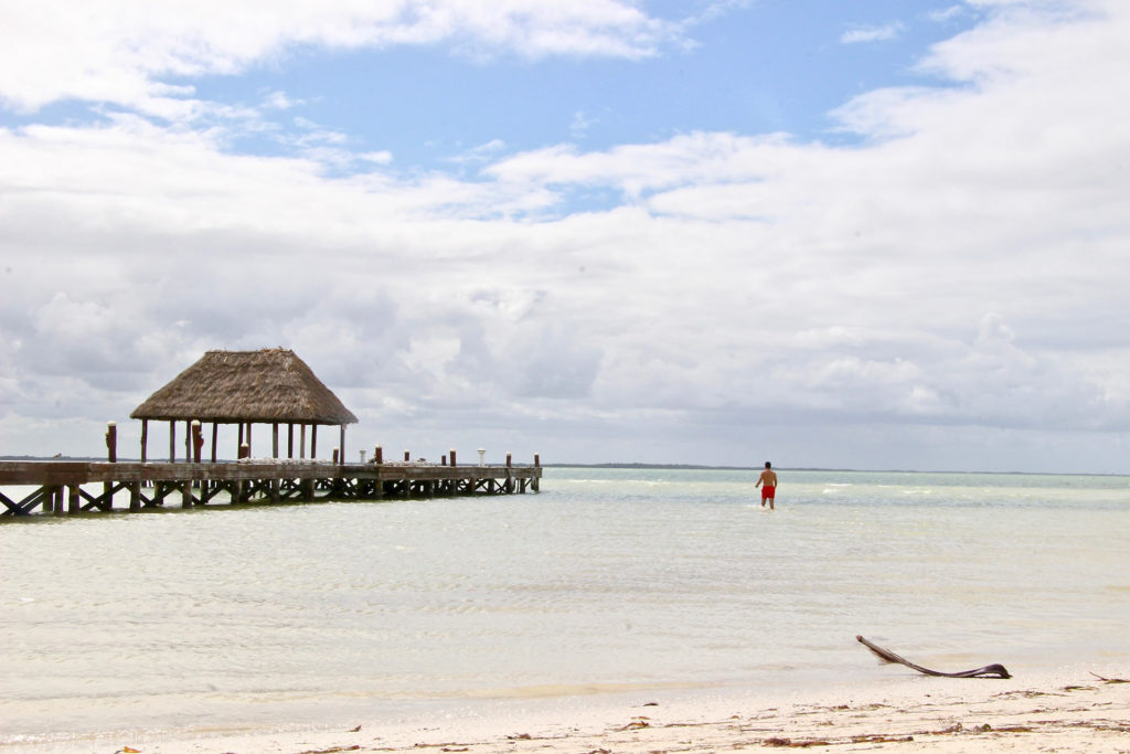 Plage Punta Coco Holbox Mexique