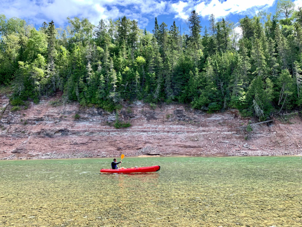 Kayak riviere bonaventure gaspesie