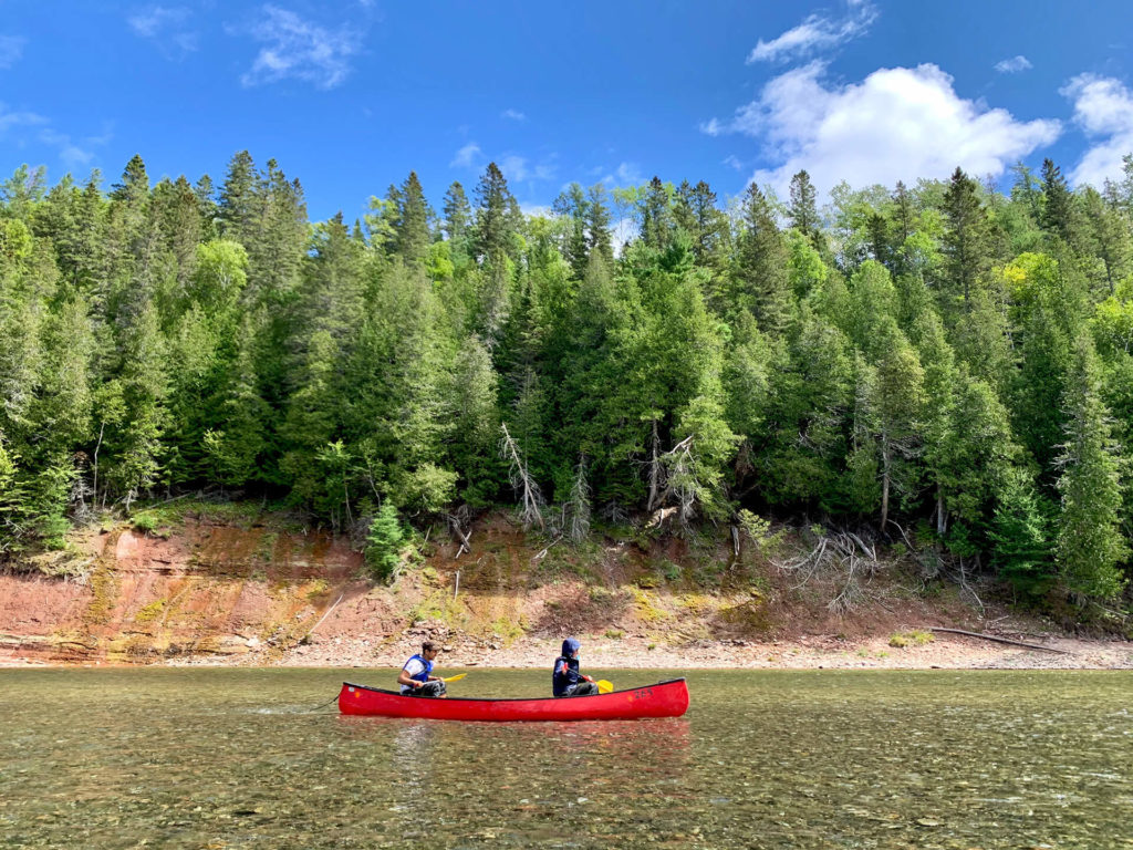 Kayak riviere bonaventure gaspesie