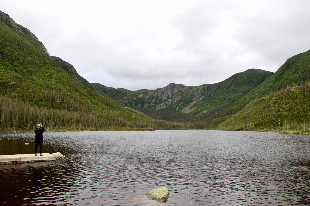 lac aux américains parc national de la gaspésie