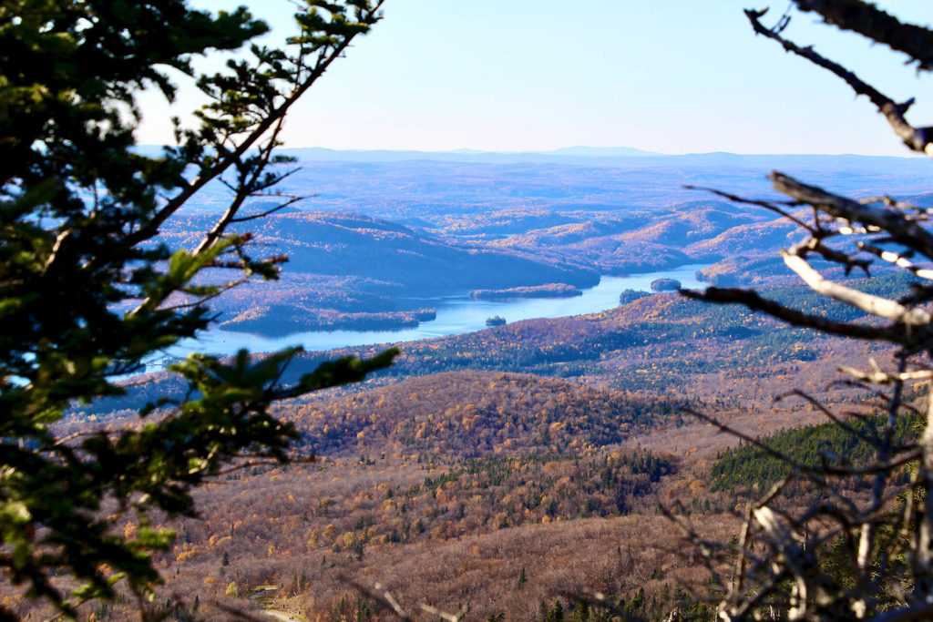 sommet de Tremblant lac