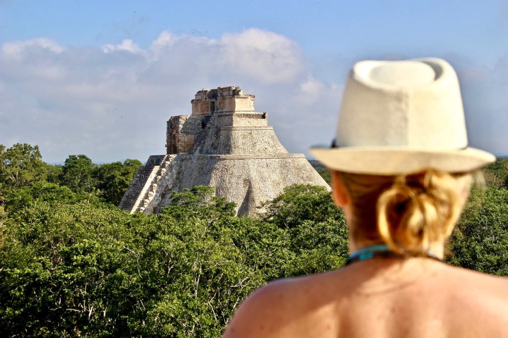 Elo Grande pyramide ruines Uxmal