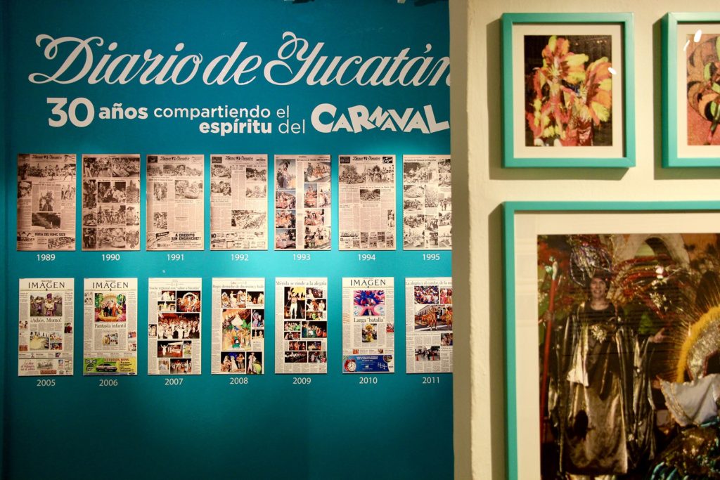 Exposition Carnaval musee Merida Yucatan