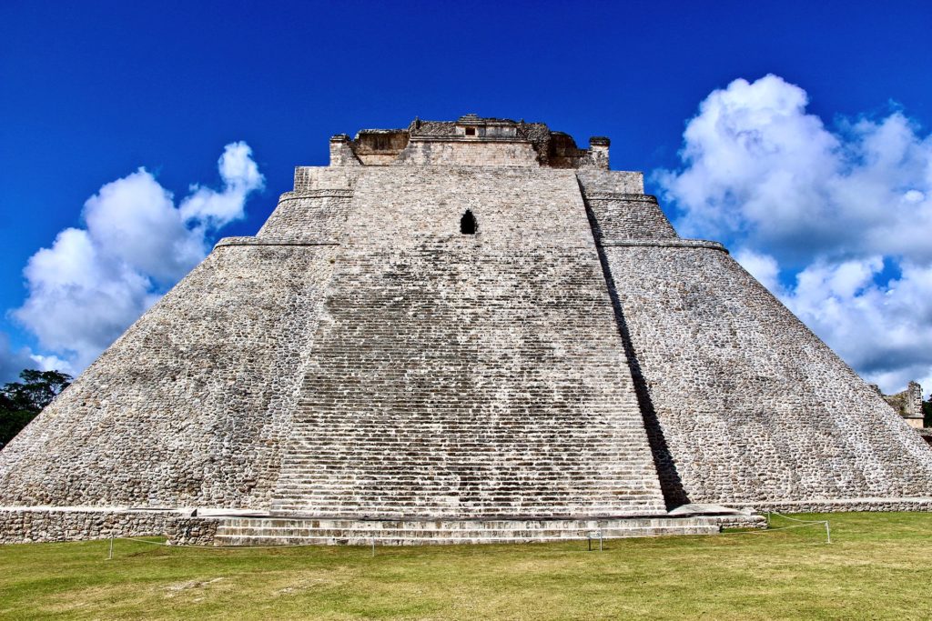 Grande Pyramide Uxmal Merida Yucatan