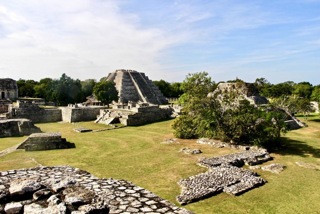 Site ruines Mayapan Yucatan