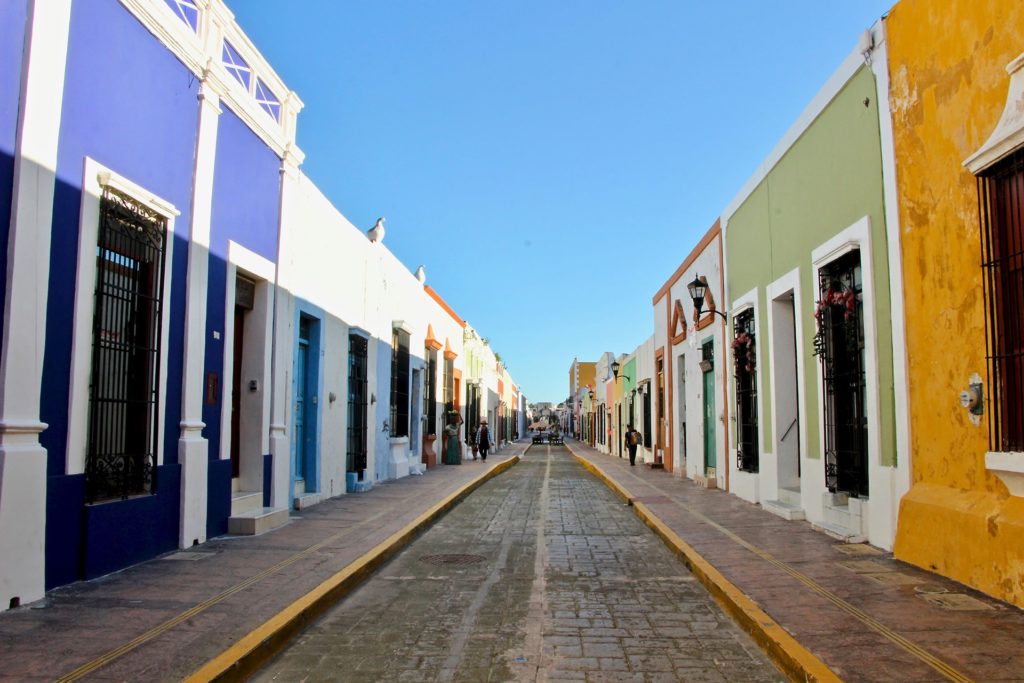 ville coloree campeche yucatan