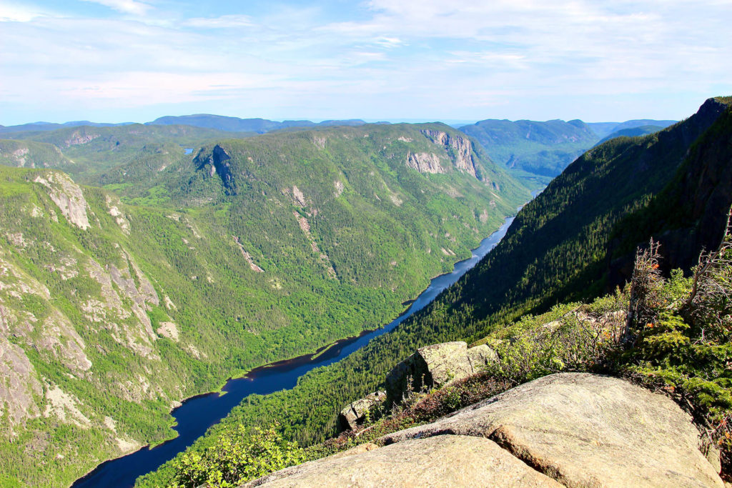 Randonnée Acropole-des-Draveurs Parc national des Hautes‑Gorges-de-la-Rivière‑Malbaie