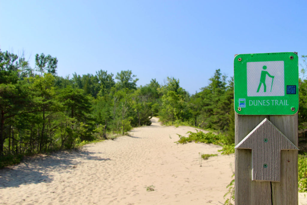 Dunes Trail parc sandbanks ontario