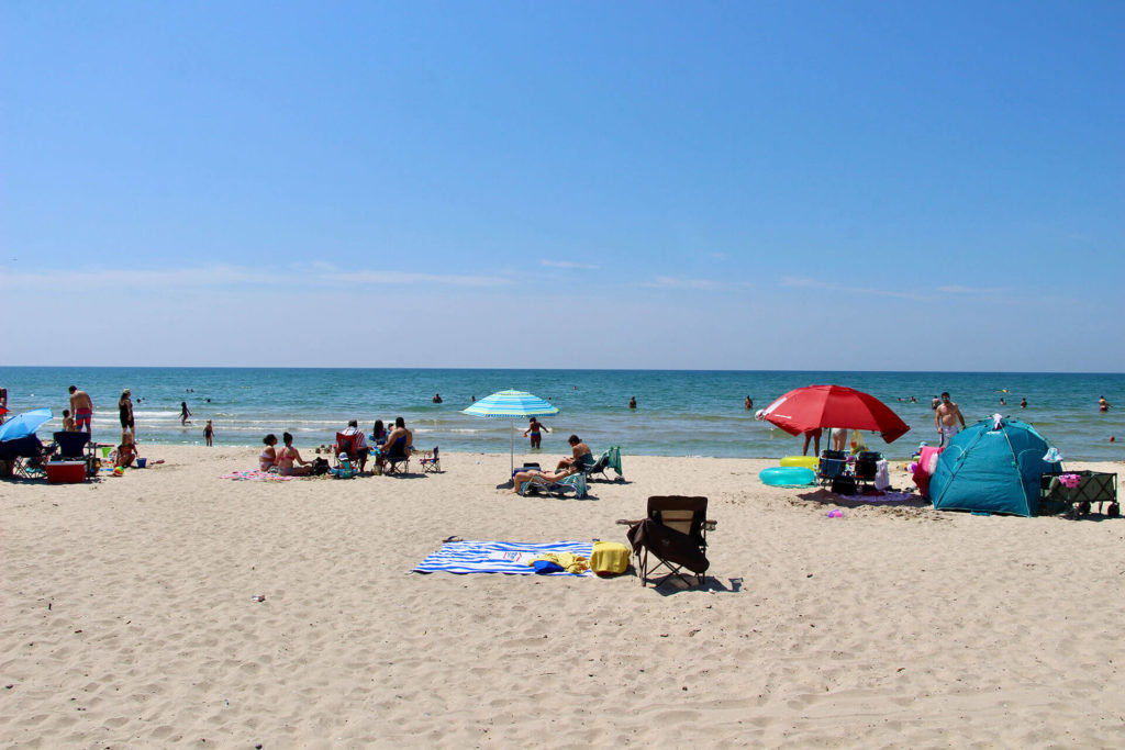 Lakeshore Beach Sandbanks Ontario