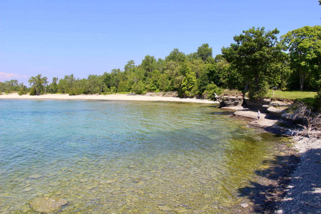 West Point Lakeshore Beach Sandbanks