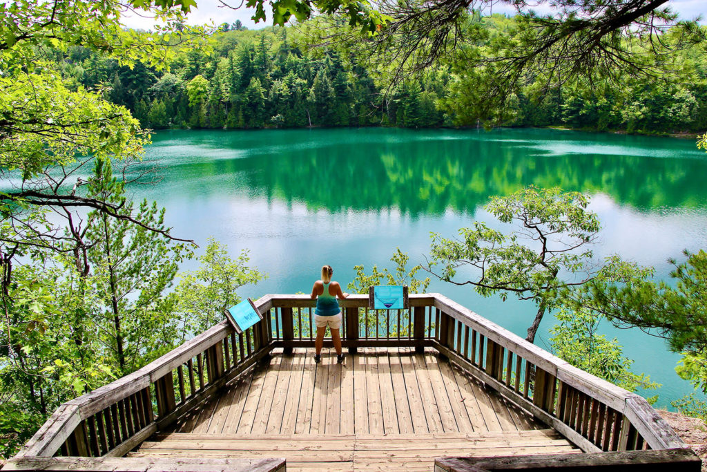 belvedere lac pink parc gatnieau