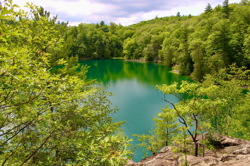 Lac pink parc gatnieau