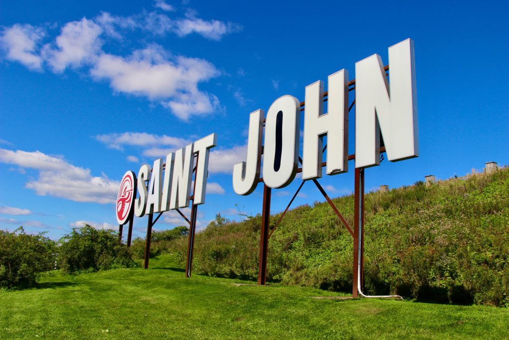 Lettres Saint John Nouveau Brunswick