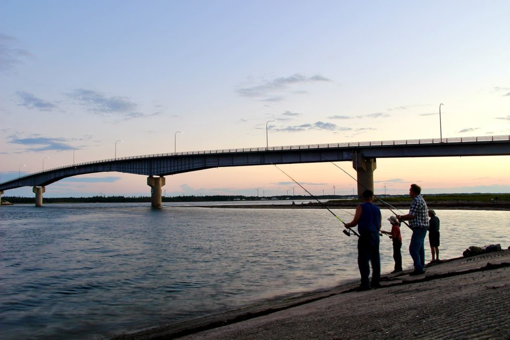 Pont ile de Miscou Nouveau Brunswick Canada