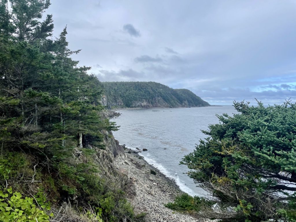 falaises plages Long Eddy Point ile grand manan