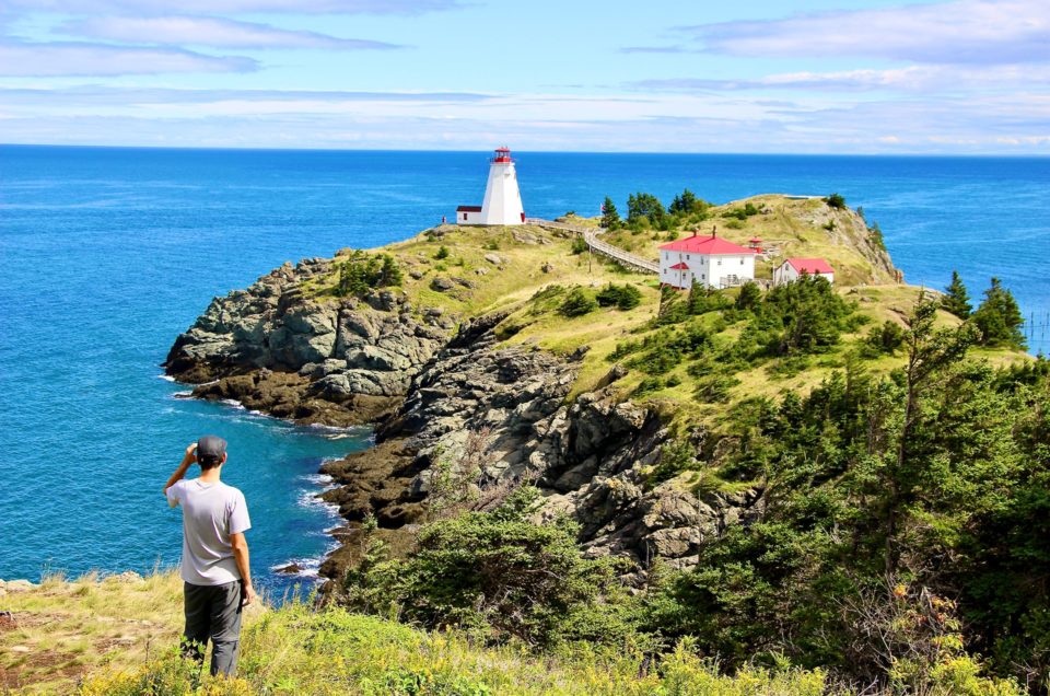 Cap sur l’Île Grand Manan dans la baie de Fundy