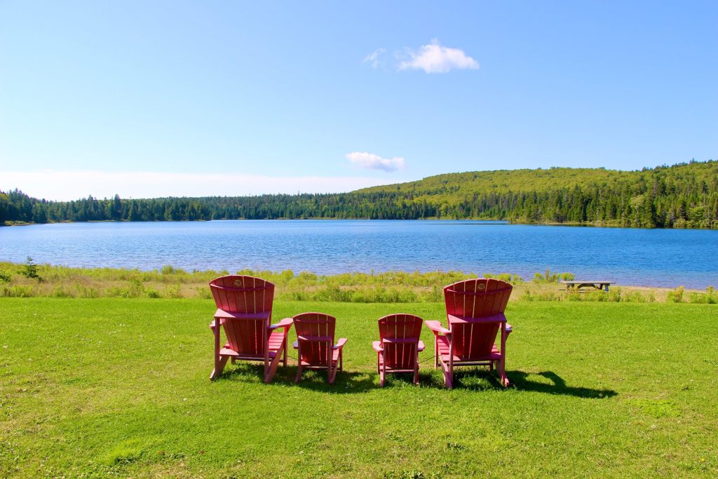 lac wolfe parc fundy nouveau-brunswick