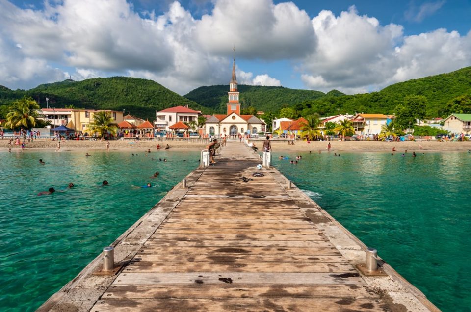 Plage Martinique Petite Anse Arlet.