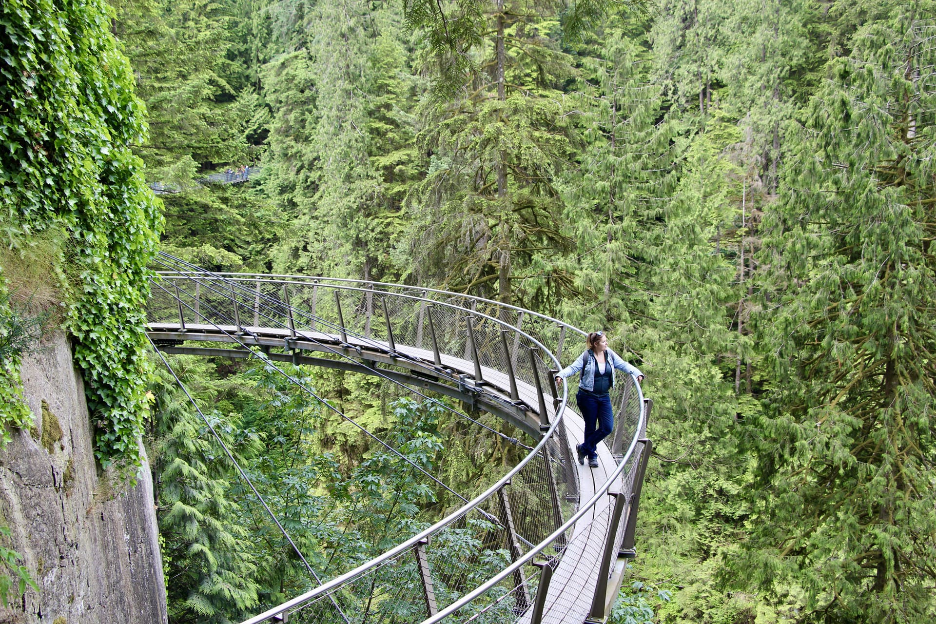 Cliffwalk Capilano Suspendu Vancouver