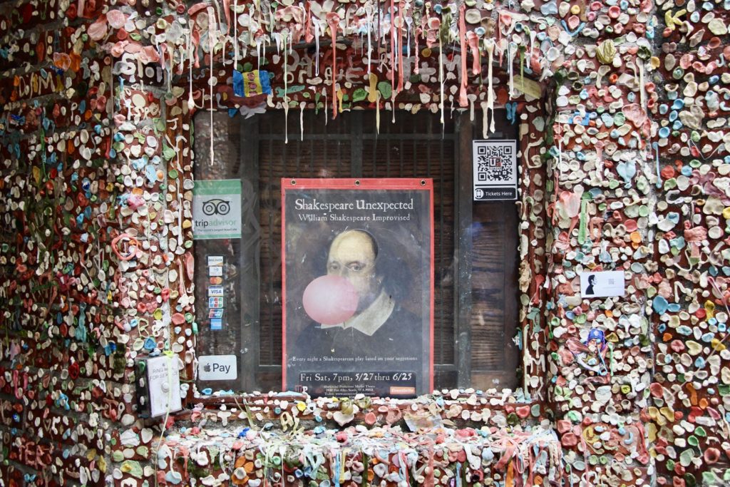 Gum Wall Pike Place Market Seattle