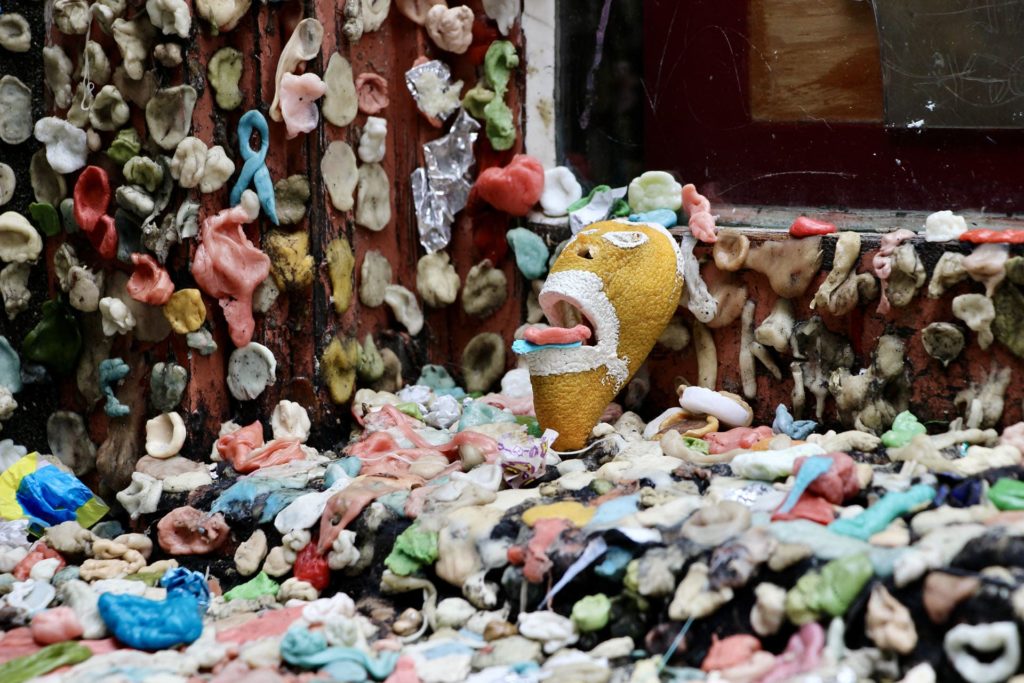 Gum Wall Pike Place Market Seattle