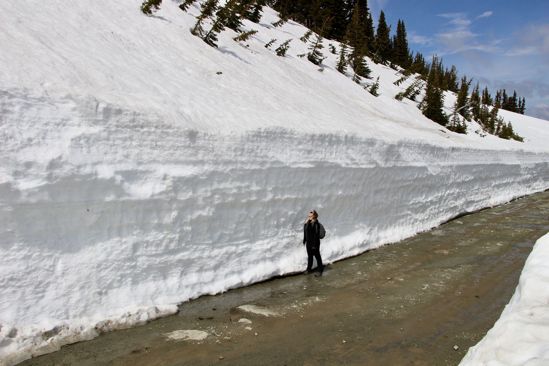 Murs neige Pika Traverse WhistlerMurs neige Pika Traverse Whistler