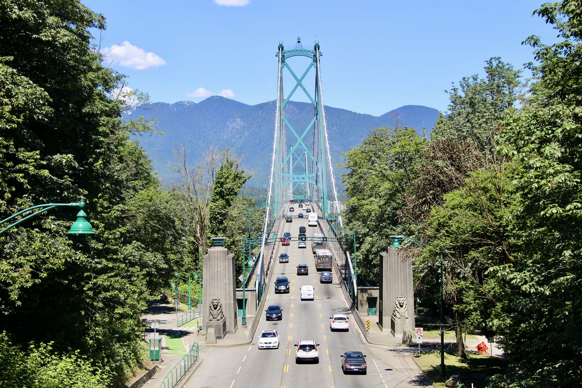 Lions Gate Bridge Park Stanley Vancouver