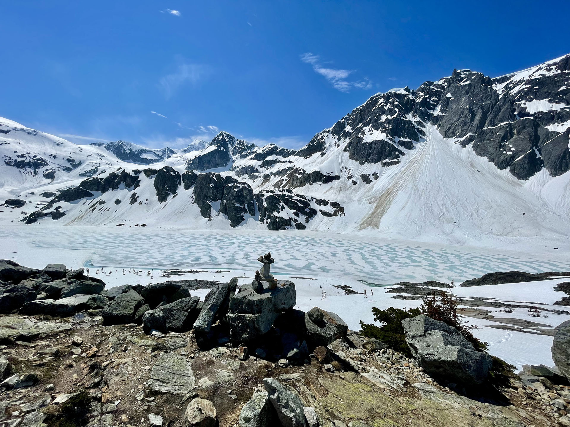 Randonnee Lac Wedgemount Whistler