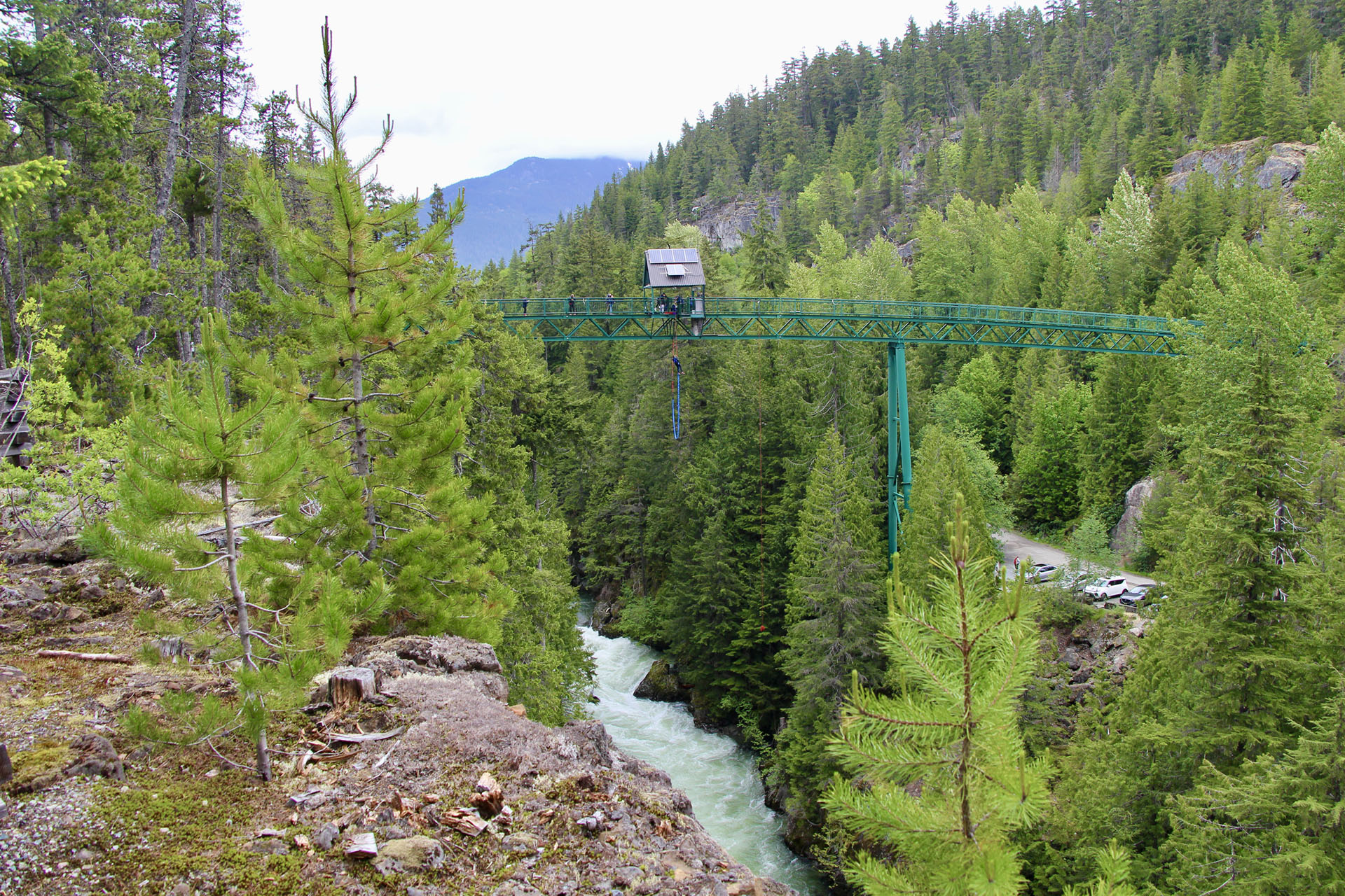 Saut a l elastique Whistler